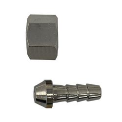 TUERCA 1/4 GAS + ESPIGA TUBO 6MM