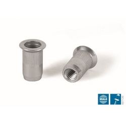 TUERCA M-5 RANURADA AVELLANADA ACERO A3K 1.5-E-4.0 (100U)