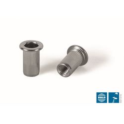 TUERCA M-8 RANURADA ANCHA INOX 0.5-E-3.0 (100U)
