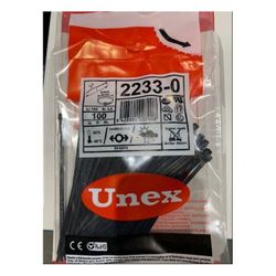 UNEX 2233-0 BOLSA 100 BRIDAS NG. 3.6x142