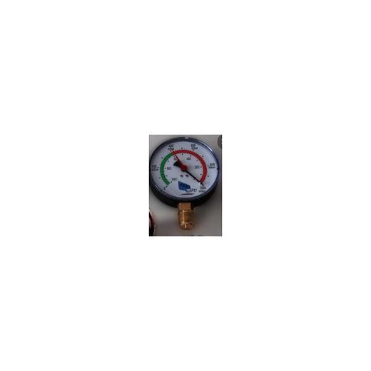 VACUUM GAUGE D.100 MM, 1/2" 0-400MBAR