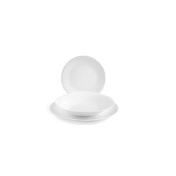 VAJILLA 18 PZS. OPAL WHITEMOON BLANCA