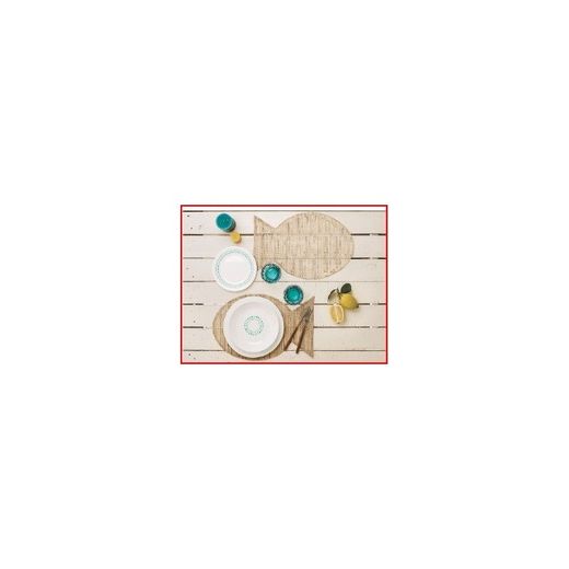 VAJILLA OPAL 18 P.MOON DEC. MEDITERRANEO