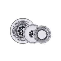 VAJILLA PORCELANA 18PZ MEDINA LB