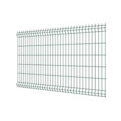VALLA PLEGADA FORTEX CAL.50X200/4,50MM. LACADO VERDE L/2500xA/1455MM.