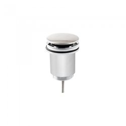 VALVULA CLICK-CLACK 1/4X63MM CROMO ABS