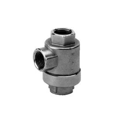 VALVULA ESCAPE RAPIDO LATON H-H 3/8" REF.VES0303