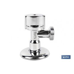 VALVULA ESCUADRA 1/2" X 3/4" VOLANTE GRANDE