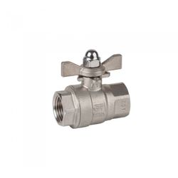 VALVULA. ESF.INOX.2 PZS H-H PAL 3/4"