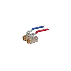 VALVULA LATON DE ESFERA M/H PN25 3/4"