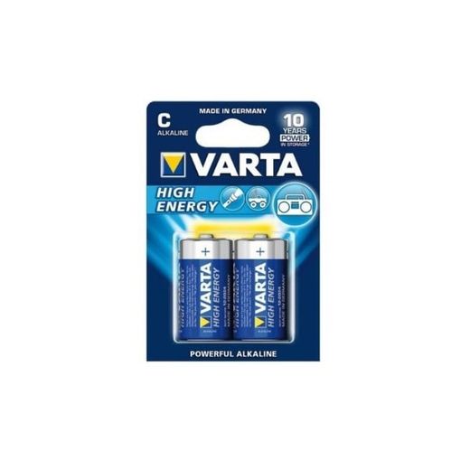 VARTA-PILA ALCALINA ENERGY LR14 C (BLÍSTER 2 PILAS)