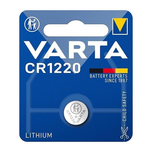 VARTA-PILA LITIO CR1220 3V (blíster 1 pila)