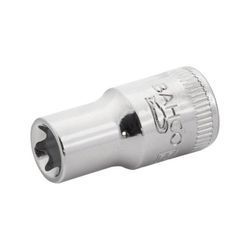 VASO 1/4" TORX HEMBRA E10