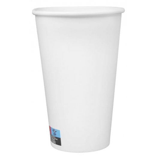 VASO CARTON 160Z/500ML BLANCO