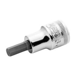 VASO CON PUNTA 3/8", HEX 7MM