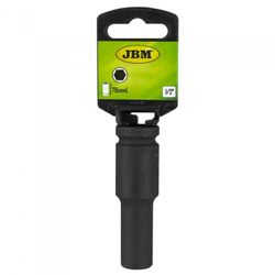 VASO DE IMPACTO LARGO HEX DE 1/2" 12MM