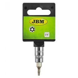 VASO DESTORNILLADOR TORX (TX) T8 INV CROMADO