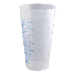 VASO GRADUADO PLASTICO 0,75 LT.