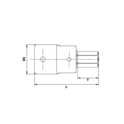 VASO HEXAGONAL 17 MM M341517-C