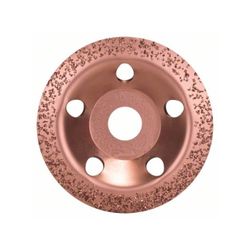 VASO METAL DURO CONCAVO:115MM -MEDIO
