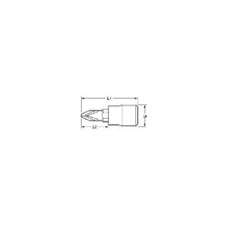 VASO PUNTA PZ1 1/4" M141601-C