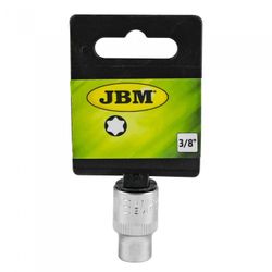 VASO TORX 3/8" E10 CROMADO