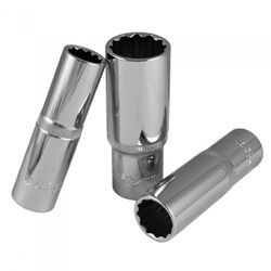 VASO XZN 1/2" 75MM LARGO 15MM CROMADO