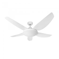 VENT-TECHO DC BLANCO LED 5 ASPAS 132CM.