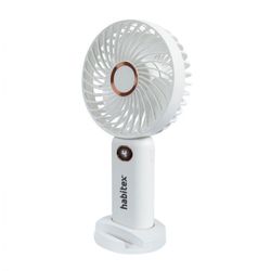 VENTILADOR DE MANO USB HABITEX BLANCO