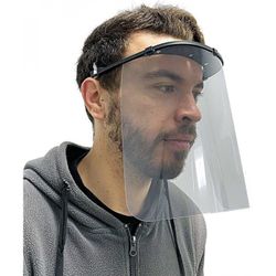 VISERA EN PET TRANSPARENTE
