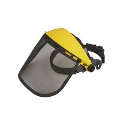 VISERA PROTECTORA MALLA METALICA Y MEDIO CASCO