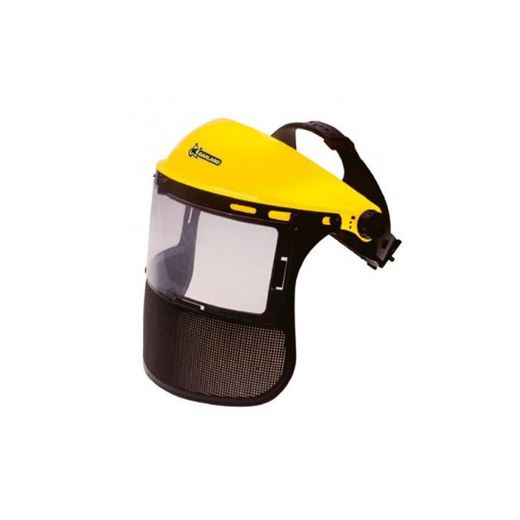 VISERA PROTECTORA REJILLA + POLICARB.