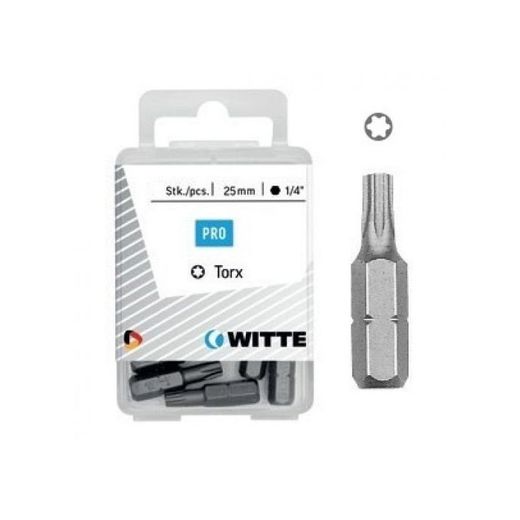 WITTE-PUNTA TORX 10X25MM