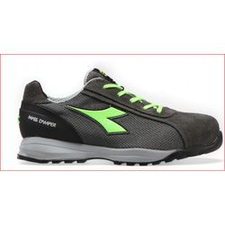 */ZAPATO GLOVE MDS TEXT LOW S1P HRO SRC COAL/GREEN FLUO T-42