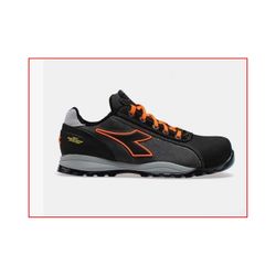 *ZAPATO GLOVE NET LOW PRO S3 HRO SRA ESD ASPHALT/ORANGE FLUO T-44