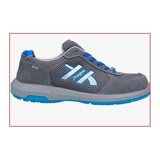 ZAPATO GRAVITY S1P SRC GRIS AZUL T-41