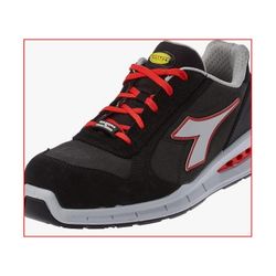 *ZAPATO RUN NET AIRBOX LOW S3 SRC ASPHALT/SILVER/RED T-38