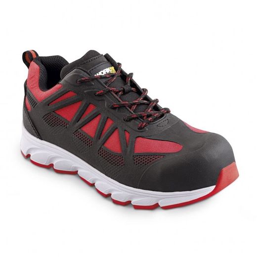 ZAPATO SEGURIDAD WORKFIT ARROW ROJO T-44