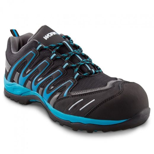 ZAPATO SEGURIDAD WORKFIT TRAIL AZUL T-48