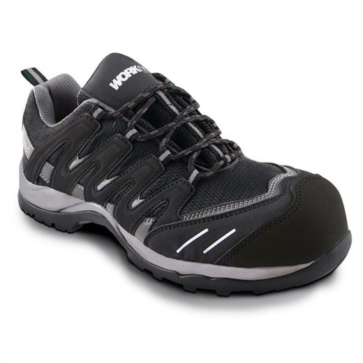 ZAPATO SEGURIDAD WORKFIT TRAIL NEGRO T-35