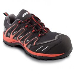 ZAPATO SEGURIDAD WORKFIT TRAIL ROJO T-39