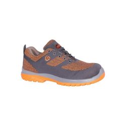 ZAPATO "START" GRIS/NARANJA S1P SRC T-41